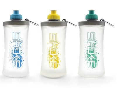 Botella de agua suave y taza de TPU 