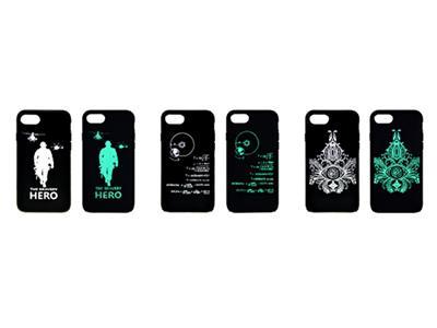 Funda para celular que brilla en la oscuridad